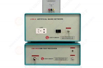 How can you use an EMI receiver to conduct an interference test