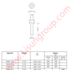 NF C 61-314 Figure C4 Gauge to Check Extraction Force