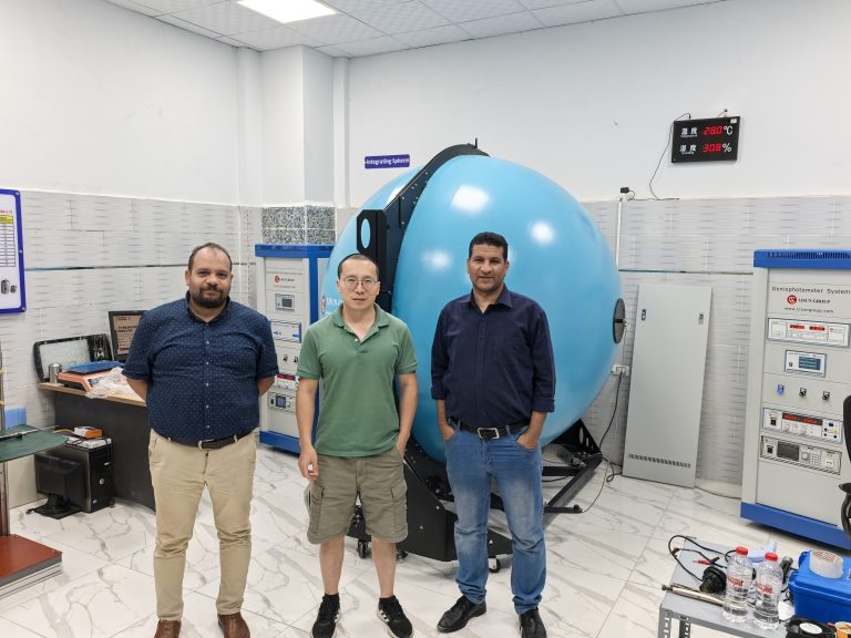 Successfully Installed LISUN LSG-6000 LM-79 Moving Detector Goniophotometer (Mirror Type C)  and LPCE-2(LMS-9000) High Precision Spectroradiometer Integrating Sphere System image